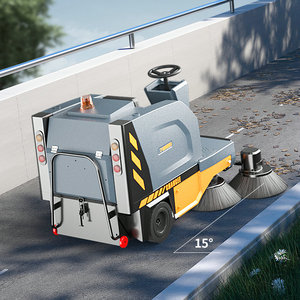 Barredora de Calles Pequeña U190 de Fábrica, Alta Tragabilidad, Fácil Operación, Mini Máquina Industrial para Limpieza de Pisos - Product Image 5