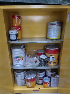 Armário industrial do armazenamento da segurança do metal para líquidos inflamáveis para o uso exterior nos laboratórios hospitais oficinas escolas - Product Image 2