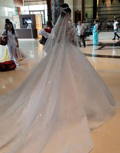 Vestido de Novia Blanco Puro Personalizado con Diseño a Medida NE100 China, Hecho Según las Fotos de la Cliente - Product Image 5