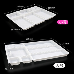 Dental Instrument Tray Plastic Storage <b>Box</b> <b>Small</b> And Large Size For Dental Tools Organization - Product Image 1