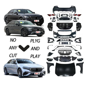 Kit carrosserie en PP ABS de nouvelle conception pour <span class=keywords><strong>Mercedes</strong></span>-Benz Classe E W213 E200 E260 E300 E320 <span class=keywords><strong>E400</strong></span> 4MATIC, mise à niveau vers le modèle E53 AMG 2024 - Product Image 1