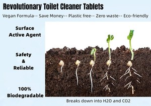 OEM Toilette Fizzer Zéro Déchet <span class=keywords><strong>WC</strong></span> Nettoyant pour toilettes Tache d'urine <span class=keywords><strong>Tablette</strong></span> de nettoyage <span class=keywords><strong>effervescente</strong></span> - Product Image 5