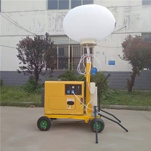 Poste de torre de luz móvil portátil de 5m 7m 9m con remolque - Product Image 2