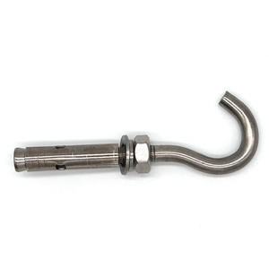 M14 M16 M18 M20 Anclajes de tierra de perno de ojo de acero al carbono Anclaje adhesivo cerrado de hormigón de pared de latón Durable y resistente - Product Image 6