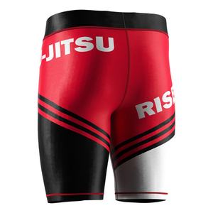 Pantalones Cortos de Compresión de Cintura Alta con Logotipo Personalizado ODM, Tela para Judo, Grappling, Vale Tudo, para Sublimación de Shorts de MMA - Product Image 2