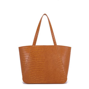 Bolsos de cuero de gran capacidad para mujer, bolsos de compras simples de mano para mujer, bolsos de mano grandes de piel sintética para mujer - Product Image 3