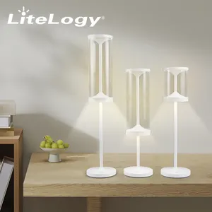 Moderne ladbare batería Lampe mit USB-Anschluss Schreibtisch leuchte LED-Tisch Lampe Bar restaurante decoración del hogar