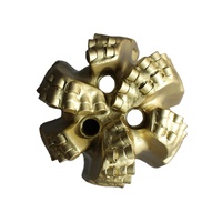 Embout PDC 3 1/2 "API REG 152mm en acier allié carbure PDC foret diamant lame 3 ailes pour le forage de puits d'eau