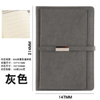 Carnet de notes personnalisé avec logo, cadeau d'entreprise, bloc-notes A5 avec boucle, couverture rigide en PU, agenda, fournitures scolaires, fournitures de bureau