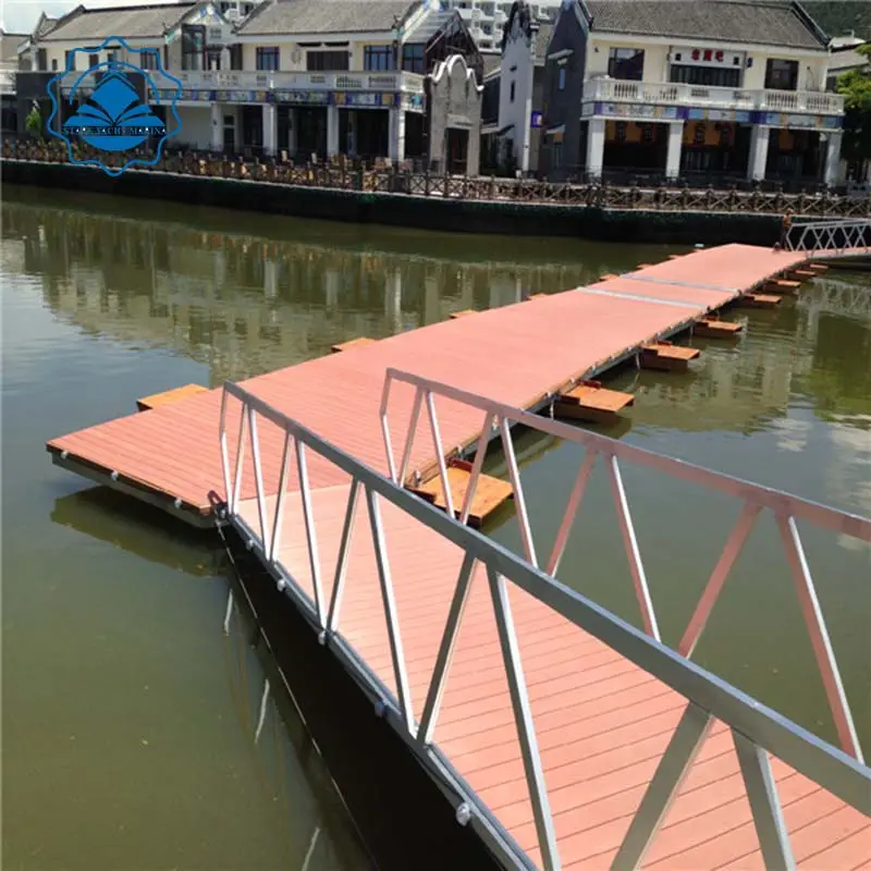 Escada flutuador de barco de alumínio, tamanho diferente, marinho, de alta qualidade