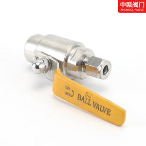 Vannes à boisseau sphérique manuelles haute pression en acier inoxydable QGQY1 – Caractéristiques de raccordement sous pression fournies par le fabricant - Product Image 2