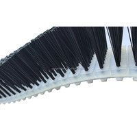 Brosse à bande en nylon industrielle, brosse de nettoyage pour bande transporteuse