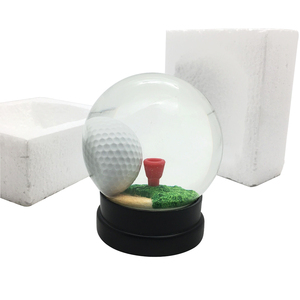 Factory Provide Directly <strong>Golf</strong> Water Snow <strong>Ball</strong> Acrylic Plastic Snow <strong>Globe</strong> - Product Image 6