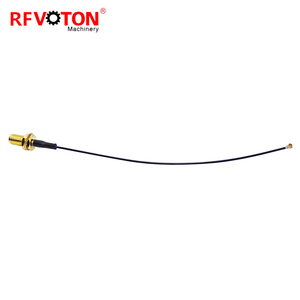 Mini Cable Pigtail de 1,13mm, conector hembra SMA para mamparo para U.FL U.FL macho con montaje de Cable de puente de extensión de 1,13mm - Product Image 2