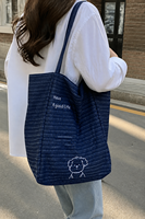 Sac de courses réutilisable pliable réversible avec logo personnalisé, grande capacité, en toile, pour événements, vente en gros