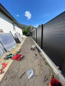 Trang Trí Ngoài Trời Chất Lượng Cao Dễ Dàng Lắp Ráp An Ninh Nhôm Kim Loại Slat Tường Hàng Rào Khu Vườn Tư Nhân Hàng Rào Nhôm Hàng Rào - Product Image 4