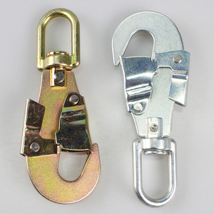 JENSAN Nhà Máy Tùy Chỉnh Kim Loại An Toàn Móc 23kn Xoay Carabiner Móc Thép Snap Móc Cho Rơi Bắt Giữ/Làm Việc Trên Không - Product Image 6
