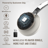Casque téléphonique de bureau BT-786CD sans fil, casque de centre d'appels avec microphone, réduction du bruit