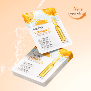 Mascarillas Faciales SADOER al por Mayor, OEM ODM, Cuidado de la Piel, Vitamina C, Oro 24K, Ácido Hialurónico, Ampolla, Esencia para el Cuidado de la Piel - Product Image 3
