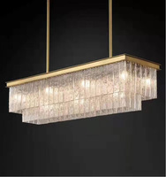 Lustre en cristal K9 Odsen de luxe de grande taille pour l'éclairage des hôtels, lustre en cristal de luxe, luminaire suspendu