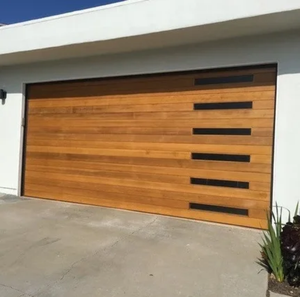 Design moderne personnalisé 110 <span class=keywords><strong>Porte</strong></span> <span class=keywords><strong>de</strong></span> <span class=keywords><strong>garage</strong></span> en mousse galvanisée à moteur pour villas en acier inoxydable avec ou <span class=keywords><strong>sans</strong></span> tableau arrière - Product Image 2