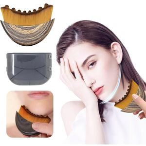 Brocha <span class=keywords><strong>de</strong></span> <span class=keywords><strong>Maquillaje</strong></span> <span class=keywords><strong>Profesional</strong></span> Individual al por Mayor, Brocha <span class=keywords><strong>de</strong></span> Masaje Facial <span class=keywords><strong>de</strong></span> Alta Calidad para Contorno Linfático - Product Image 4