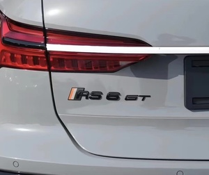 Emblema Trasero con Cuatro Anillos Negros de Audi para RS6 <span class=keywords><strong>GT</strong></span> <span class=keywords><strong>RS</strong></span> <span class=keywords><strong>E</strong></span>-<span class=keywords><strong>tron</strong></span> <span class=keywords><strong>GT</strong></span> Q6L <span class=keywords><strong>E</strong></span>-<span class=keywords><strong>tron</strong></span>, Adorno para Maletero - Product Image 6