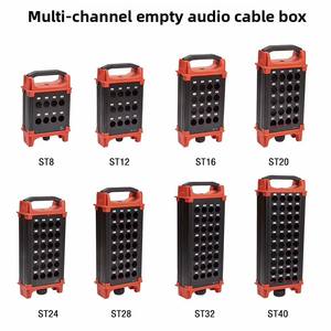 Boîtier de distribution de signal de scène portable 8-40 canaux pour connexion de câbles audio serpentins - Product Image 3