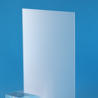 Plaque diffuseur micro-prismatique transparente, feuille prismatique à motif UGR PS, éclairage, feuille prismatique PS