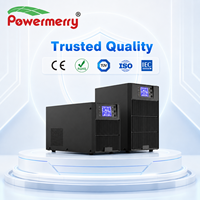 UPS Online 3kVA Gelombang Sinus Murni Bebas Perawatan Baterai Fase Tunggal Input 110 hingga 300Vac untuk Penggunaan Cadangan Daya Peralatan Kantor