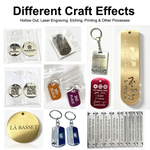 Wholesale Anti‑Lost Pet ID Tag Blanks Custom Logo Engraved Two‑Sided Nameplate Bone Round Multi‑Shape Solid Brass Blank Dog Tags - Product Image 5