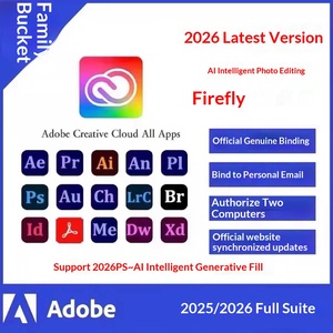 Suscripción de Software Original de Alta Versión <span class=keywords><strong>para</strong></span> Todas las Aplicaciones de Adobe, Plan Familiar PS2026, <span class=keywords><strong>para</strong></span> Activación de <span class=keywords><strong>Lightroom</strong></span>/Photoshop - Product Image 3