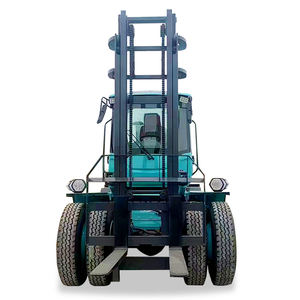 Succsun Profesional 6 <span class=keywords><strong>Ton</strong></span> Diesel Tracción en las cuatro ruedas Todoterreno Carretilla elevadora todo terreno - Product Image 6