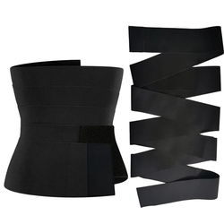 Bandage Wrap taille formateur corps Shaper respirant minceur ventre ceinture Corset haut avec bandes extensibles Cincher Wearable Shaper - Product Image 3