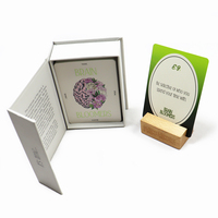 Affermazioni Positive quotidiane stampate personalizzate migliorano le emozioni Carte di vendita calda della fabbrica per adulti affermazioni citazioni gioco di carte