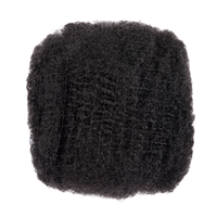 BLT Vente Chaude en Gros Cheveux Humains 100 % Naturels Afro Crépu en Vrac, Cheveux Noirs Afro Crépus Bouclés en Vrac