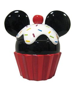 Pot à biscuits en céramique pour cupcakes <span class=keywords><strong>Minnie</strong></span>, vente en gros, bouteilles et bocaux de stockage des aliments, Support jaune personnalisé - Product Image 4
