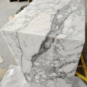 Phong cách hiện đại bàn đá cẩm thạch Đầu Bàn cà phê đánh bóng Countertop đa dạng cho các tùy biến cho biệt thự nền tường đá cẩm thạch - Product Image 2