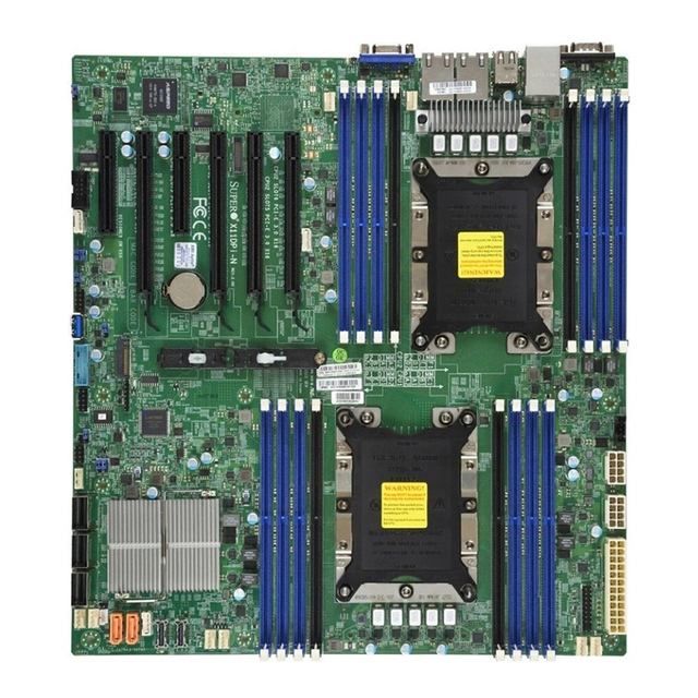 X11DPi-N Dual Socket LGA-3647 Socket P ECC DDR4 PCIe 3.0 ATX SATA3 Server Motherboard for Data Center Wholesale Price