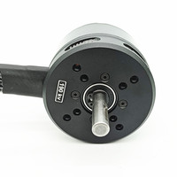 Motor DC Brushless Dual Hub 6355 Bearing Dustproof 500W 36V 48V untuk Skuter, Efisiensi Tinggi IE4 Balanced