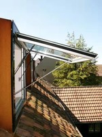Smartideda — fenêtre en aluminium, pare-soleil, personnalisé, ouverture manuelle