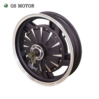 Moteur QS 48V 60KPH 2000W 260 35H V1.12 Moteur de moyeu de roue e-moto 16*3.5 pouces Nouveau 16*3.5 pouces 48V 60KPH 2000W 260 35H V1.12