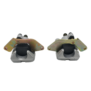 הימני קדמי בלם Caliper עבור הונדה חוואי <span class=keywords><strong>420</strong></span> TRX420 <span class=keywords><strong>TRX</strong></span> <span class=keywords><strong>420</strong></span> TRX500 <span class=keywords><strong>TRX</strong></span> 500 TE TM FE FM FPE FPM FA FPA 2007-2015 עם כרית