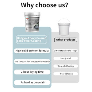 Pintura Epoxi Decorativa Autonivelante Ecológica OEM/ODM, Revestimiento Epoxi para Pisos Resistente al Desgaste y Seguro, Revestimiento Epoxi Premium para Pisos - Product Image 4