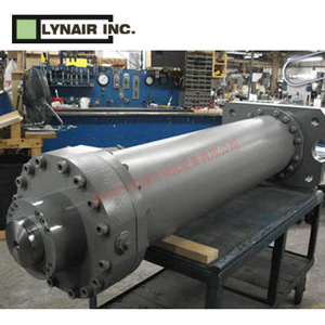 Lynair Inc. Vérin hydraulique à double effet, tige de piston en acier chromé dur, usage industriel - Product Image 1