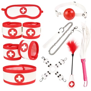 Juegos de Cosplay para adultos Unisex, conjunto de Bondage de cuero, ropa erótica de enfermera, juego de rol, trajes de flirteo, BDSM, enfermera, novedad de <span class=keywords><strong>2022</strong></span> - Product Image 2