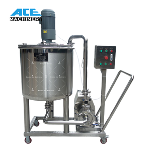 Mélangeur émulsifiant sous vide de 300 L avec double élévateur pour produits visqueux - Product Image 1