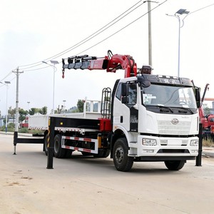Precio de Fábrica, Camión Grúa Telescópica FAW 6x4 de 20 Toneladas, Grúa de Gran Capacidad de 25 Toneladas - Product Image 4