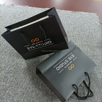 Low MOQ Reusable Eco-Friendly Custom Logo Printed Paperboard Gift Packaging Bags From Guangdong for Gift & Craft