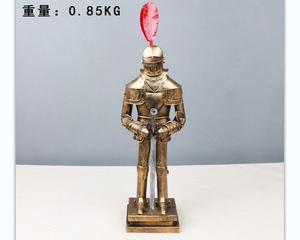 Antique Iron Soldiers Metal Crafts Medieval Knight armor <strong>Model</strong> - Product Image 5